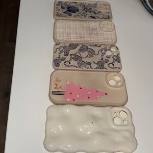 Stylish iPhone 13 Cases Set of 5